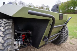 Front-facing camera system on the Autonomous UGV HORNET