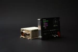 Electronic control unit and display for WX-80 cloud seeding launcher in operational view