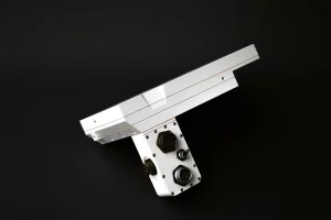 Commander driver terminal with rugged aluminum casing and military-grade connectors