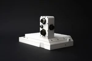 Commander driver terminal mounted vertically with industrial-grade port connections