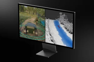 Digital twinning of military terrain and autonomous vehicle navigation with LiDAR data integration